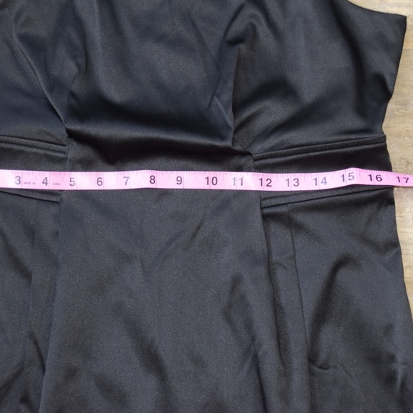 Trixxi Black Jeweled Collar Sheath Cocktail Dress - Picture 7 of 8